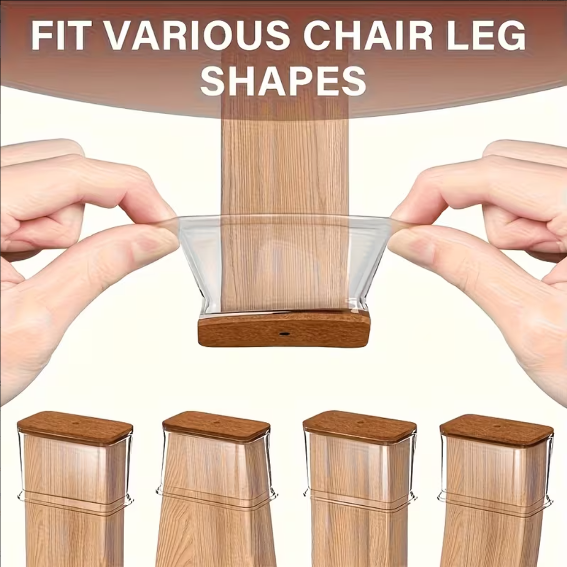 chair leg protectors rectangle