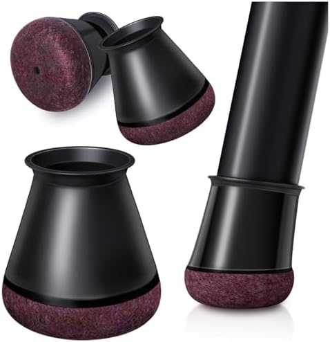 Chair Leg Floor Protectors Black