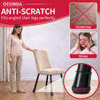 Chair Leg Floor Protectors Black