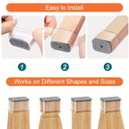 chair leg protectors rectangle