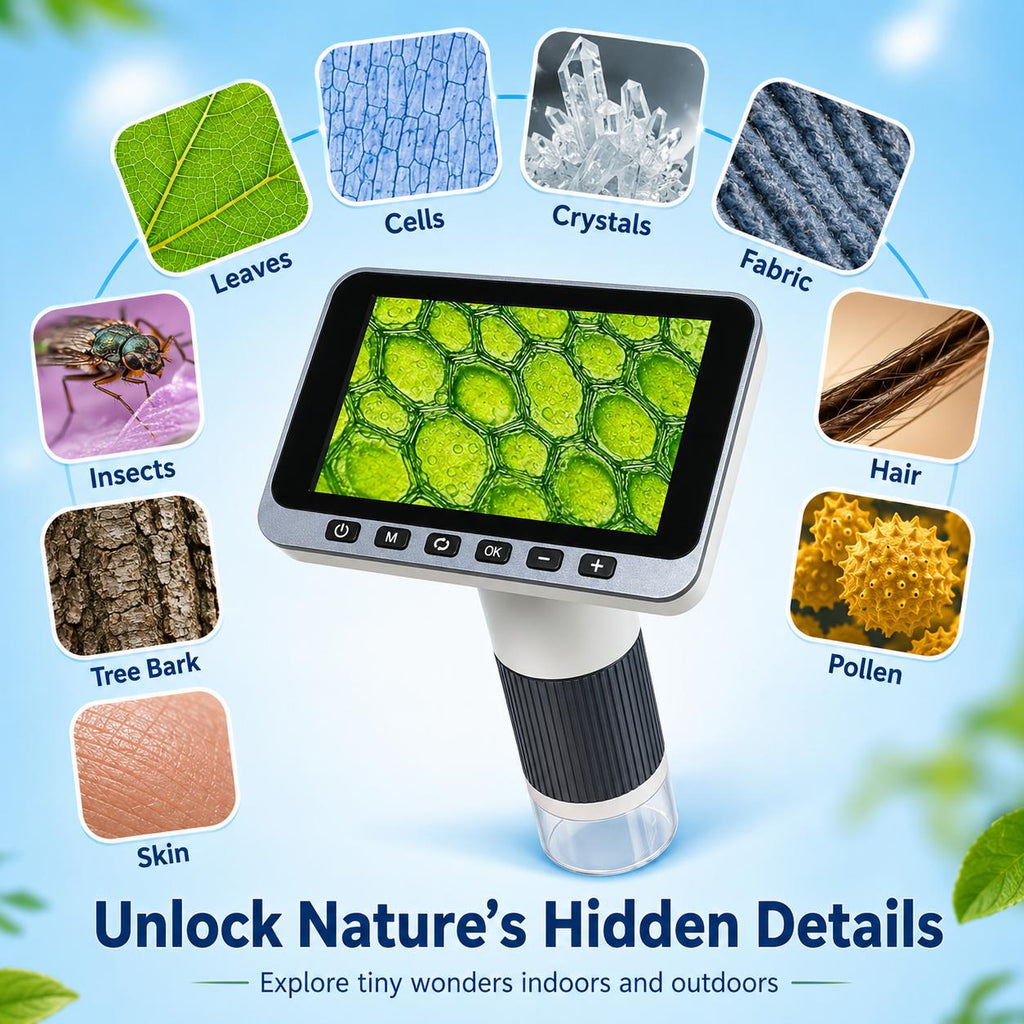Upgrade Kids Handheld Digital Microscope