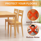 Chair Leg Floor Protectors for Hardwood Floors