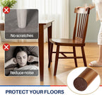 145 PCS Felt Furniture Pads for Hardwood Floors