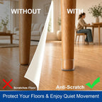 Chair Leg Floor Protectors for Hardwood Floors