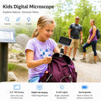Upgrade Kids Handheld Digital Microscope