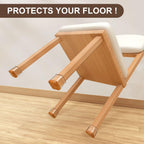 Square Chair Leg Floor Protectors