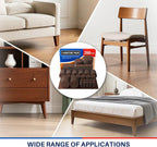 Brown 299 PCS Felt Furniture Pads for Hardwood Floors