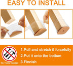 Chair Leg Floor Protectors for Hardwood Floors