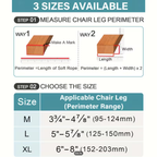 chair leg protectors rectangle