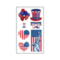 Party Props & Statue of Liberty Tattoo Stickers for 4th of July