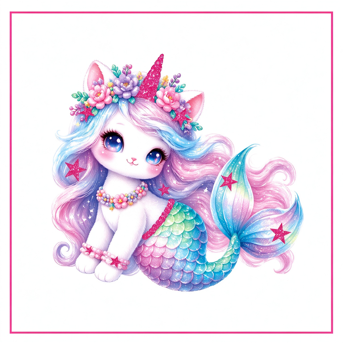 Mermaid Kitten