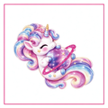 Galaxy Planet Unicorn