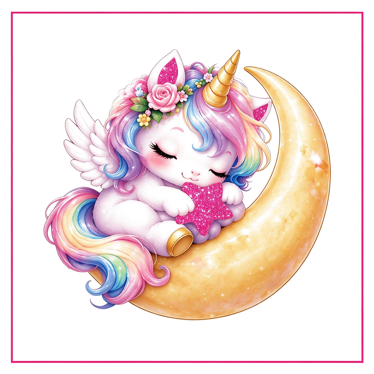 Moon Sleepy Unicorn
