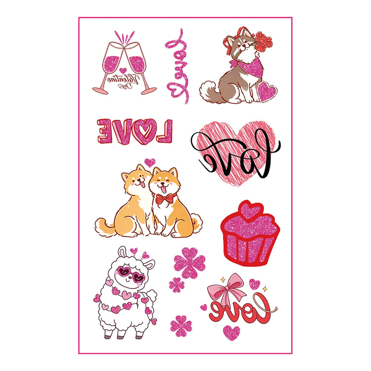 Alpaca Puppy Tattoo