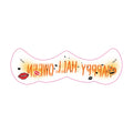 Halloween Lip Tattoo