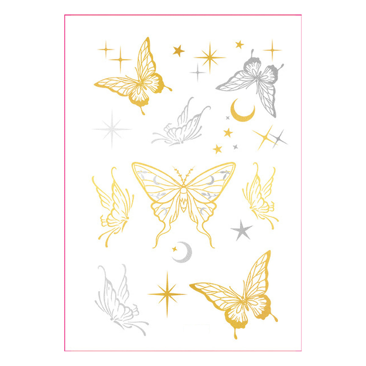 Moon Butterfly Metallic