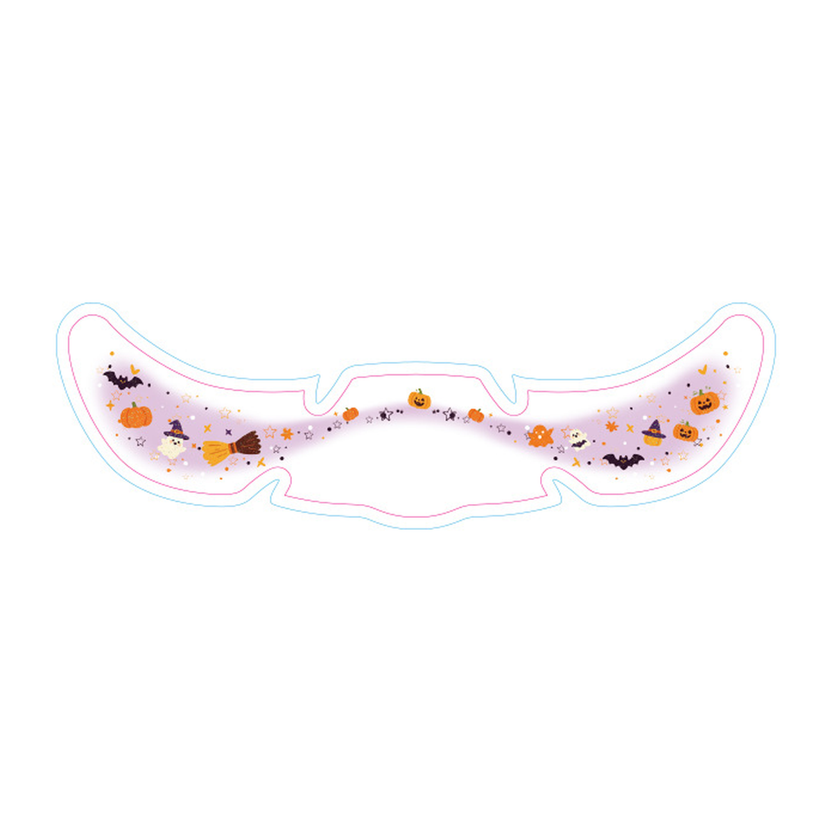 Witch Broom Halloween Tattoo