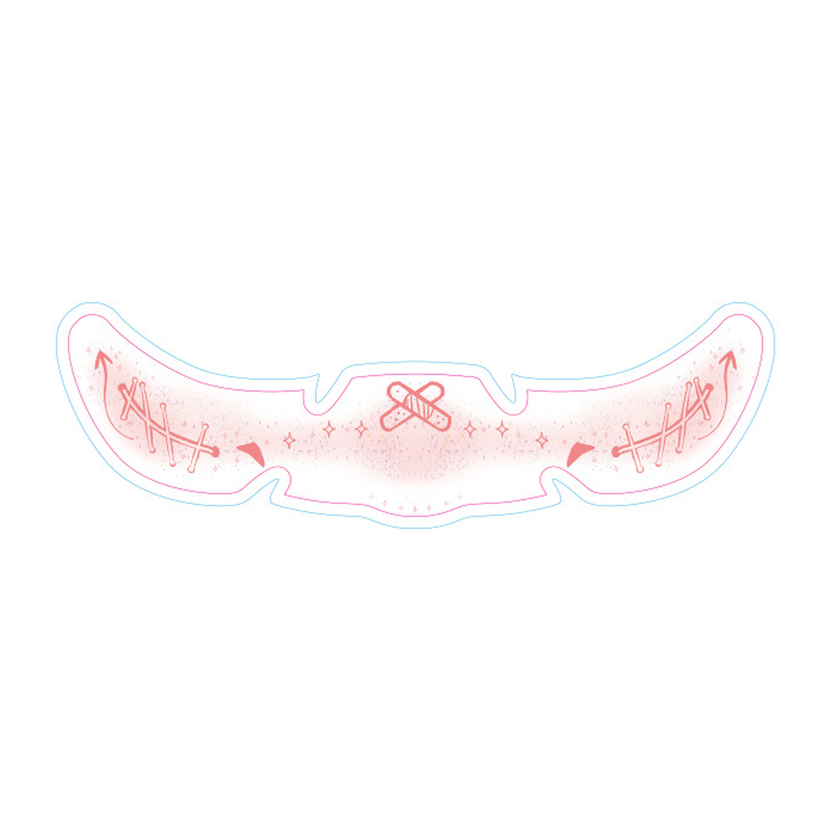Stitch Bandage Halloween Tattoo