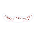 Heart Stitch Halloween Tattoo