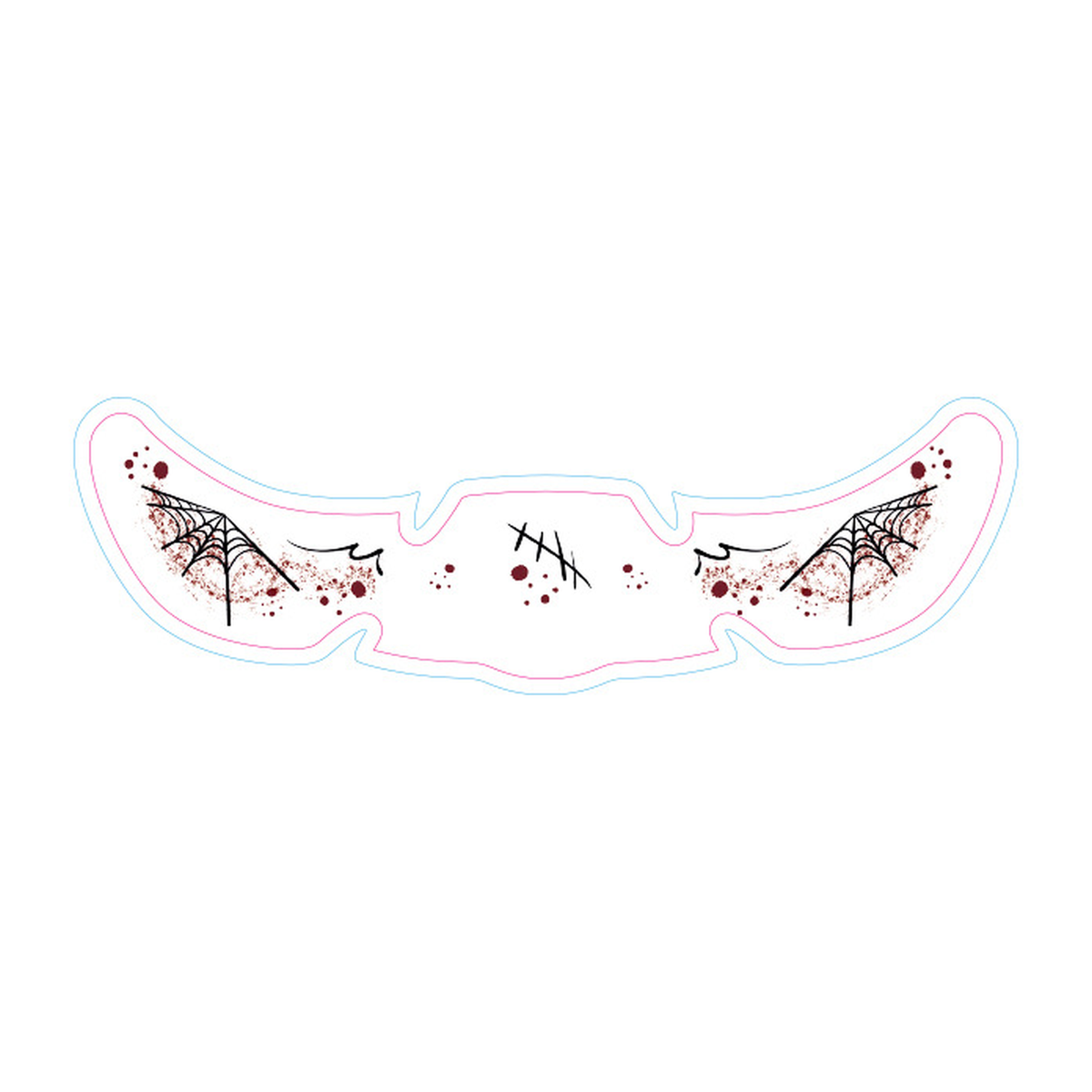 Web Stitch Halloween Tattoo
