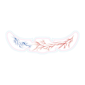 Vein Print Halloween Tattoo