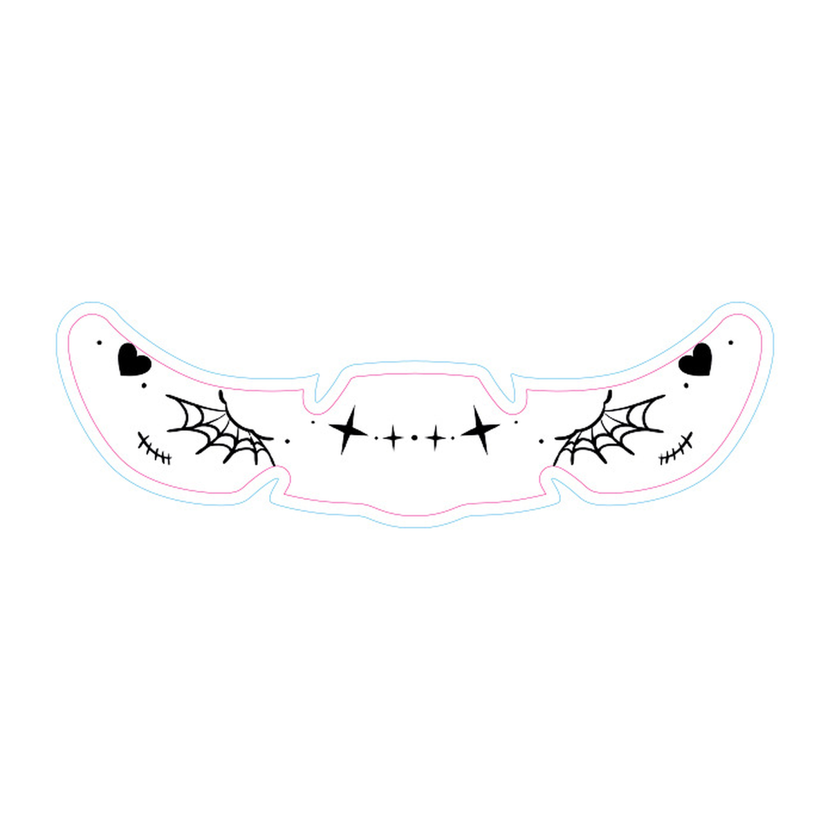 Web Star Halloween Tattoo