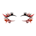 Castle Pumpkin Halloween Eye Tattoo