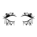Haunted House Spider Web Halloween Eye Tattoo