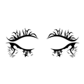 Cemetery Bat Halloween Eye Tattoo