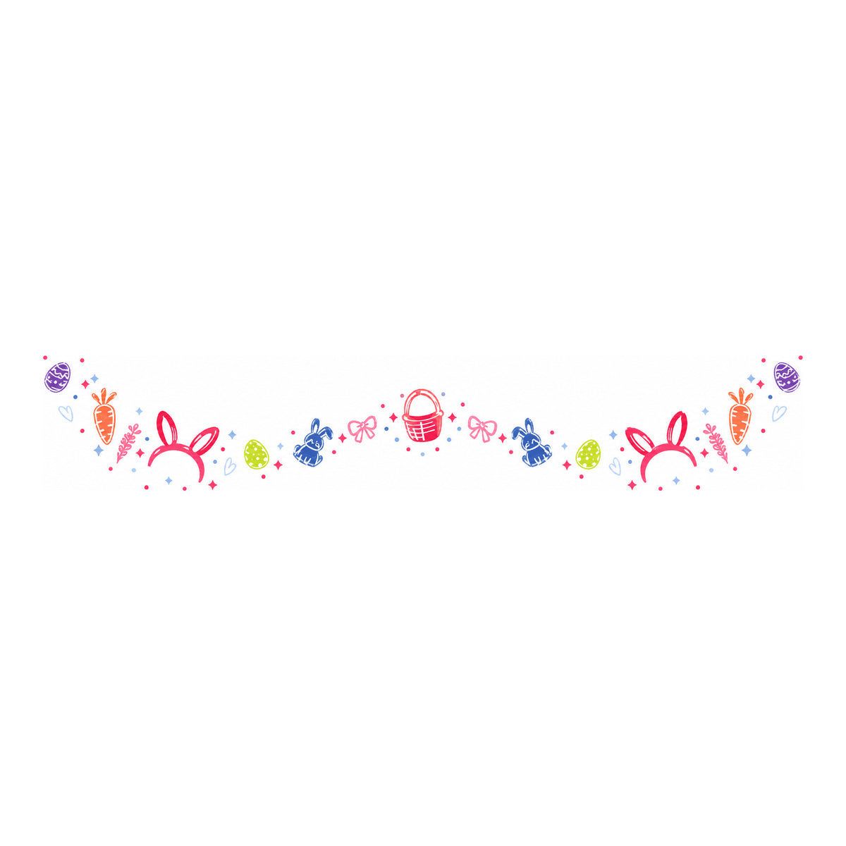 Carrot Basket Easter Washi