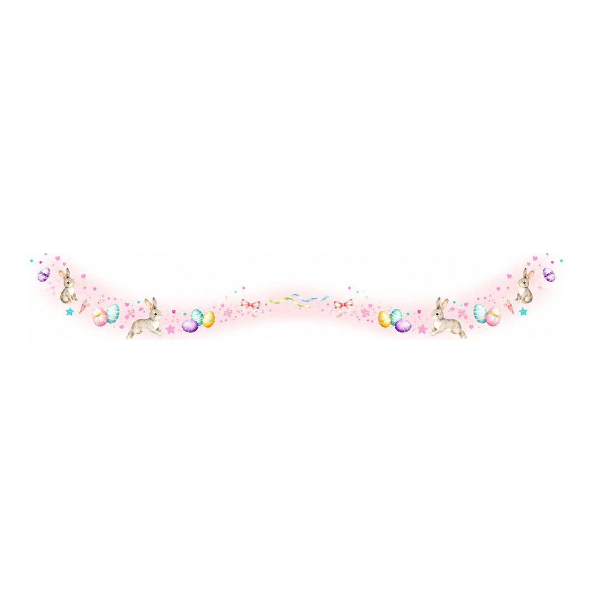 Watercolor Bunny Easter Washi