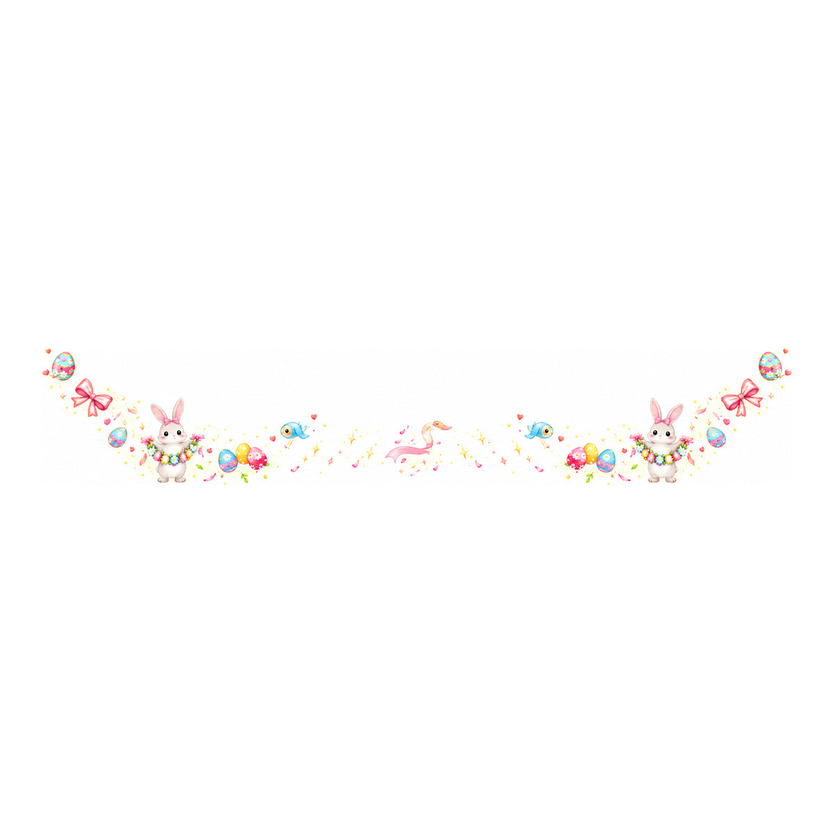 Garland Bunny Easter Washi