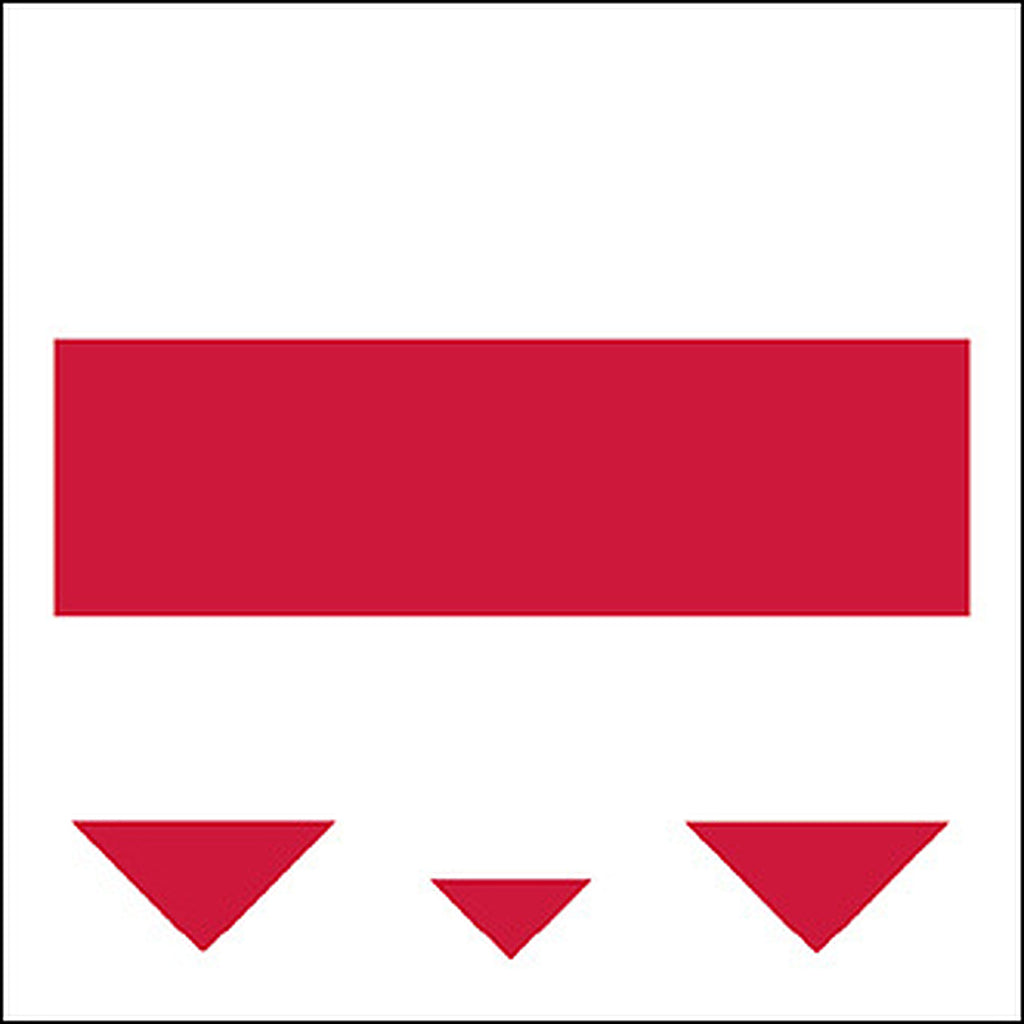 Poland Flag Face Tattoos