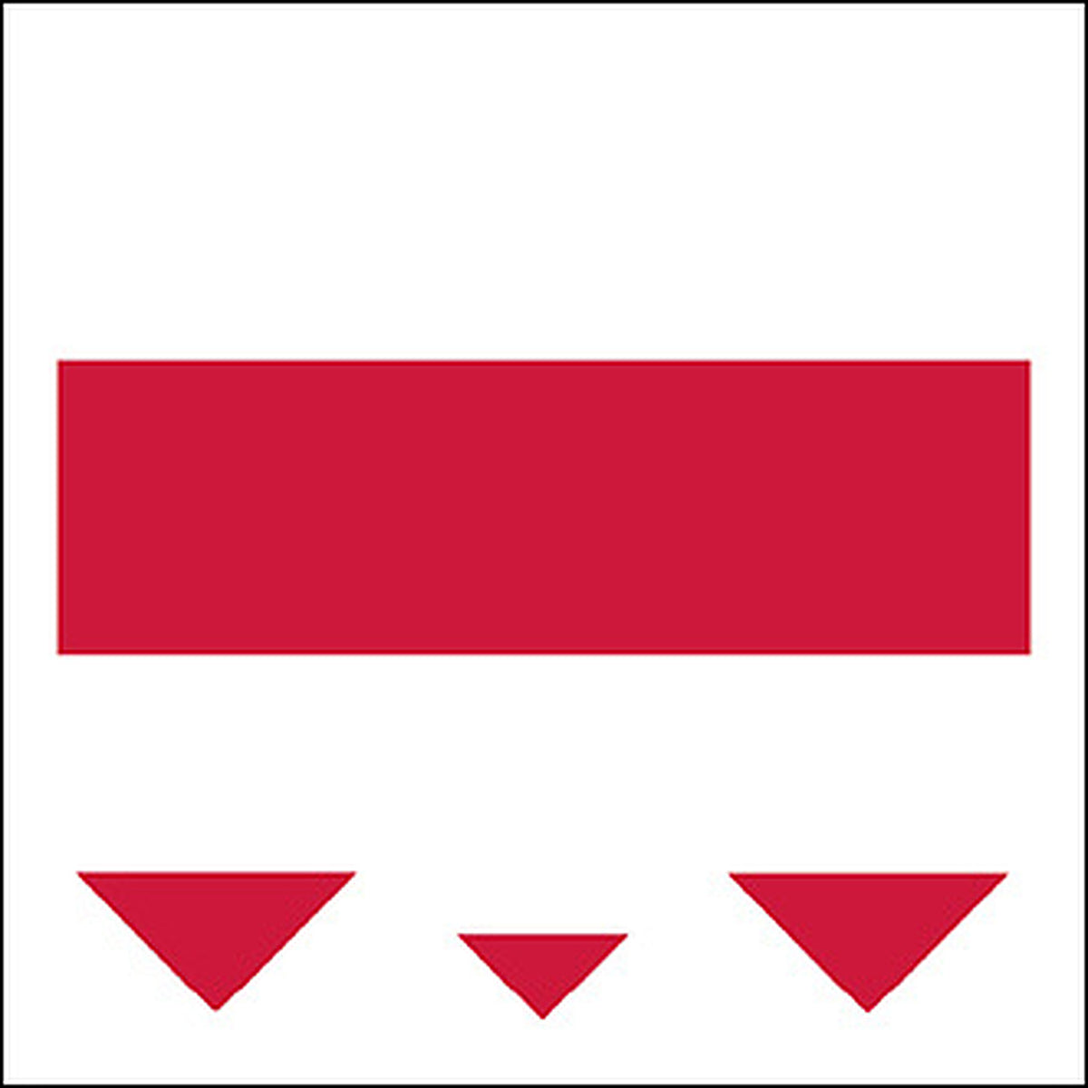 Poland Flag Face Tattoos