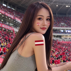 Austria Flag Heart Face Tattoos