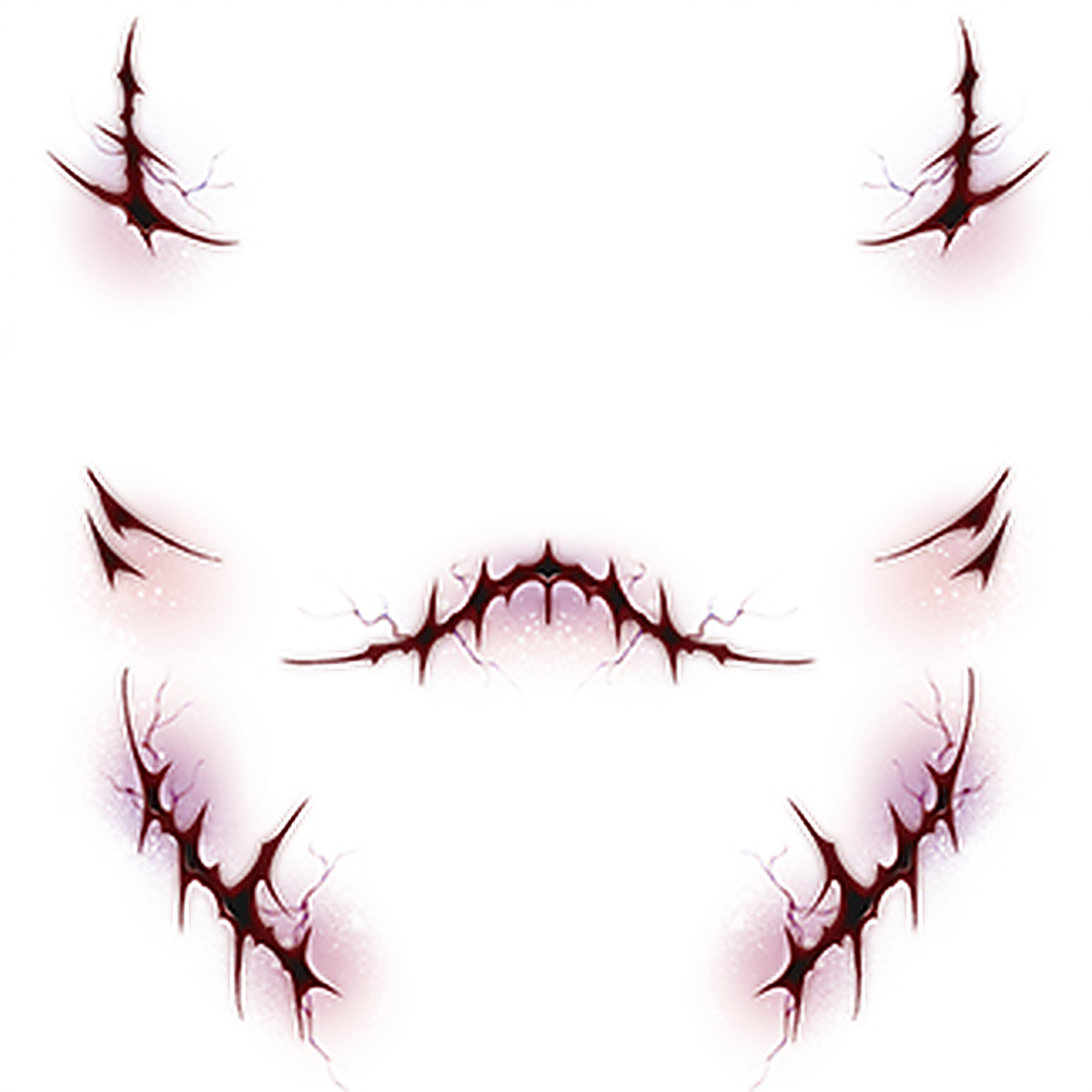 Stitch Mark Halloween Tattoo