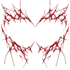 Bloodsplatter Tattoo Halloween Decal