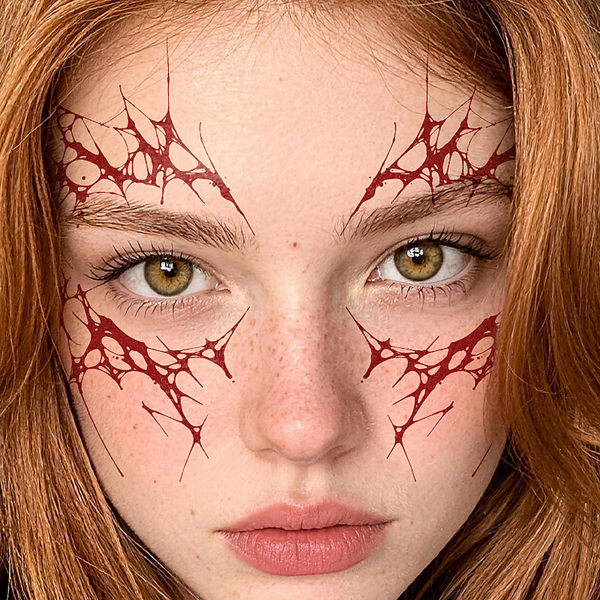 Bloodsplatter Tattoo Halloween Decal