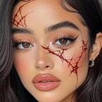 Bloodweb Tattoo Halloween Decal
