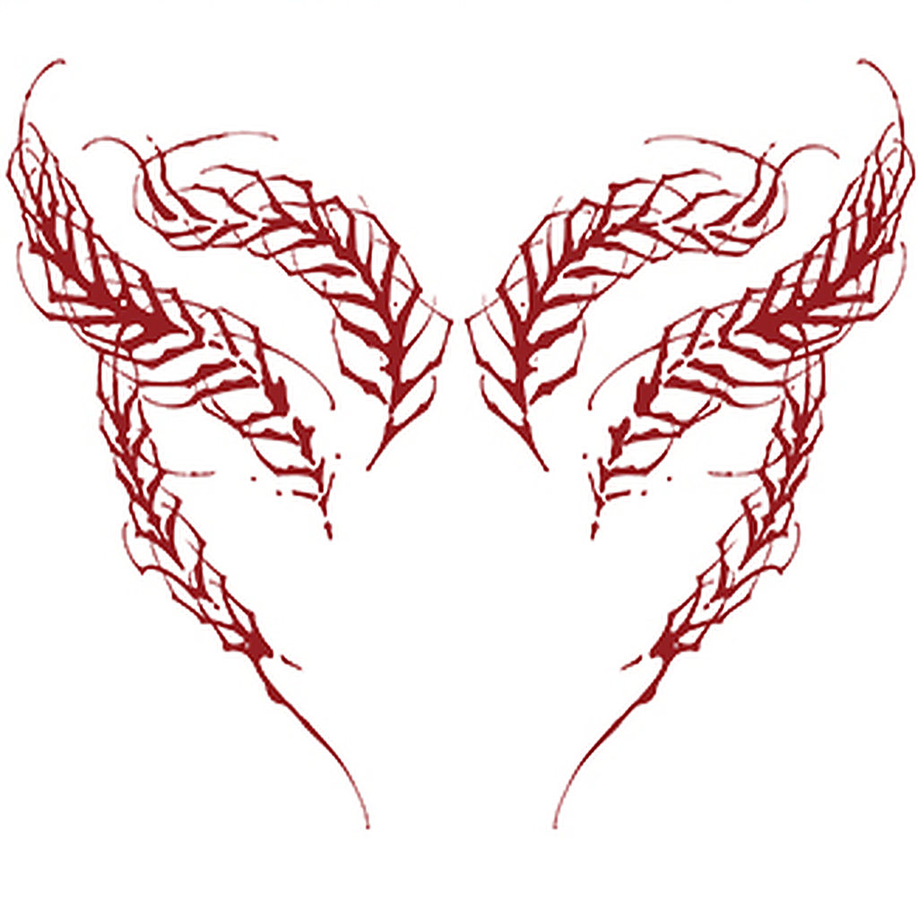 Branch Tattoo Halloween Decal