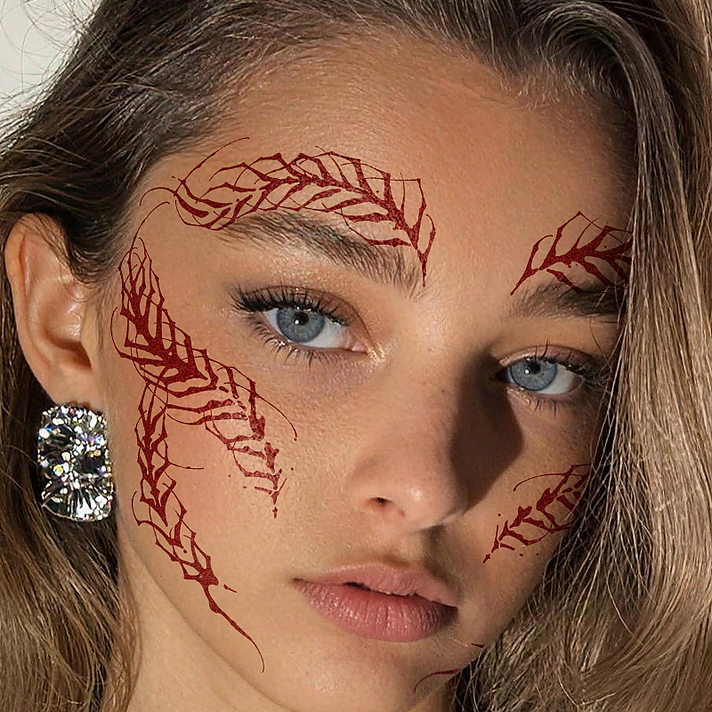Branch Tattoo Halloween Decal