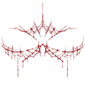 Crownweb Tattoo Halloween Decal