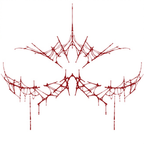 Crownweb Tattoo Halloween Decal