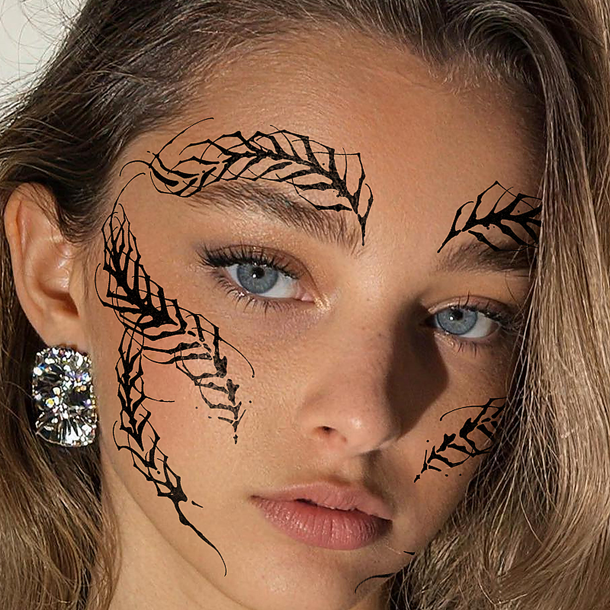 Fern Tattoo Halloween Decal