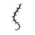 Thorn Vine Tattoo Halloween Decal