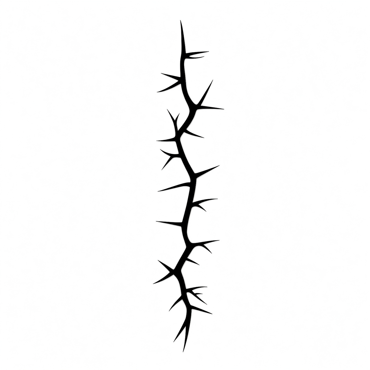 Prick Stem Tattoo Halloween Decal