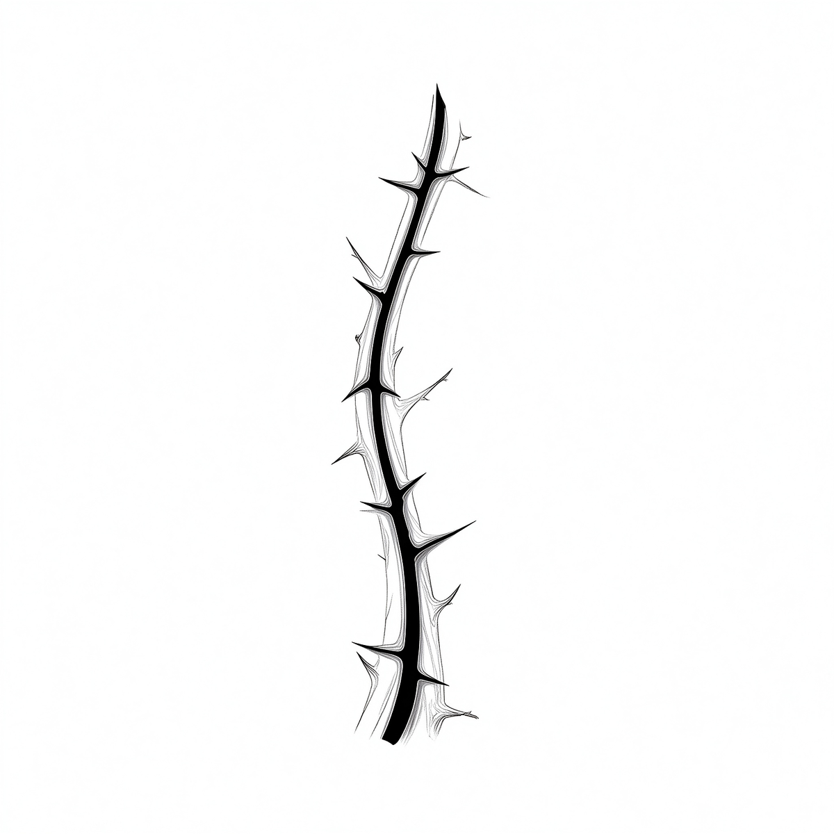 Barb Twig Tattoo Halloween Decal