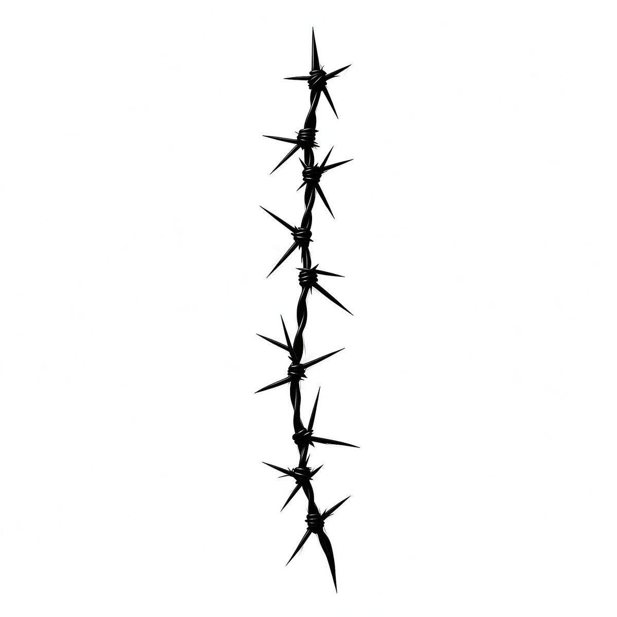 Barbed Wire Tattoo Halloween Decal