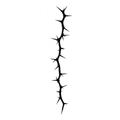 Briar Stem Tattoo Halloween Decal