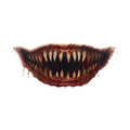 Halloween Monster Mouth Tattoo